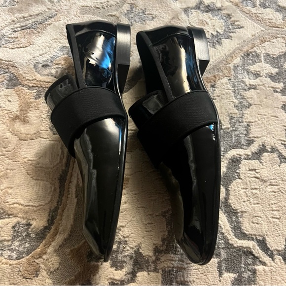 VICTORIA BECKMAN leather loafers size 41 made in Italy - Picture 3 of 13